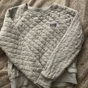 Patagonia Organic Cotton Quilted Crewneck S